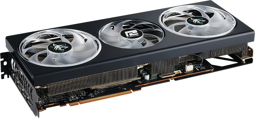 Kartelë grafike PowerColor Hellhound RX 7800 XT, 16 GB, GDDR6, 256 bit, e zezë