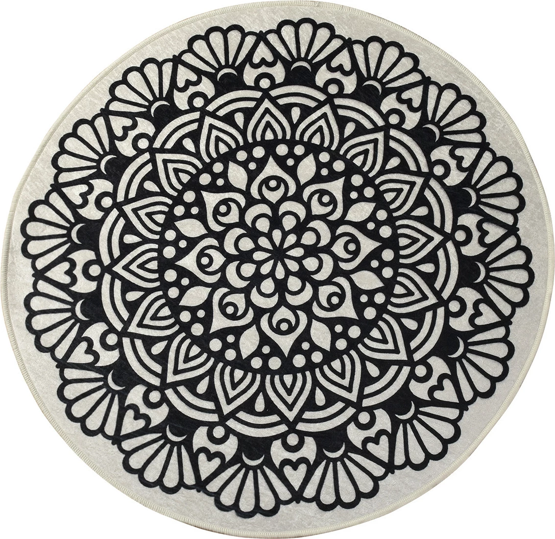 Qilim i rrumbullakët, shumëngjyrësh, 100 cm, Conceptum Hypnose, Kozzy