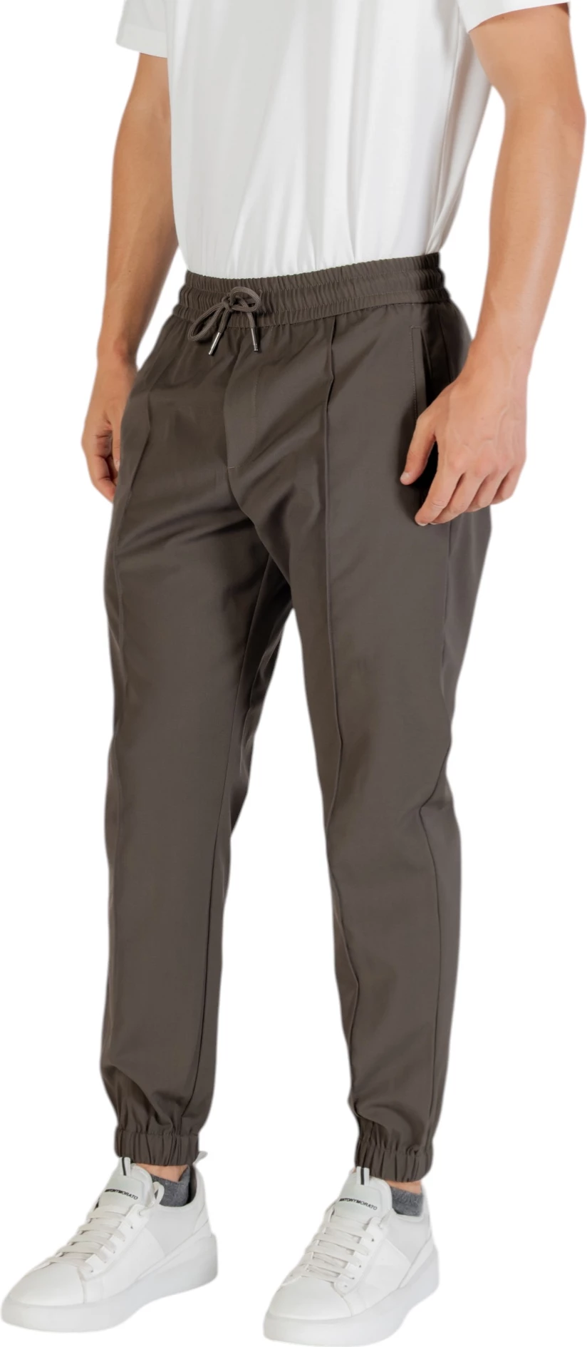 Pantallona për meshkuj Antony Morato NATE Regular Fit MMTR00755-FA600263, jeshile e errët [Madhësia: W40]