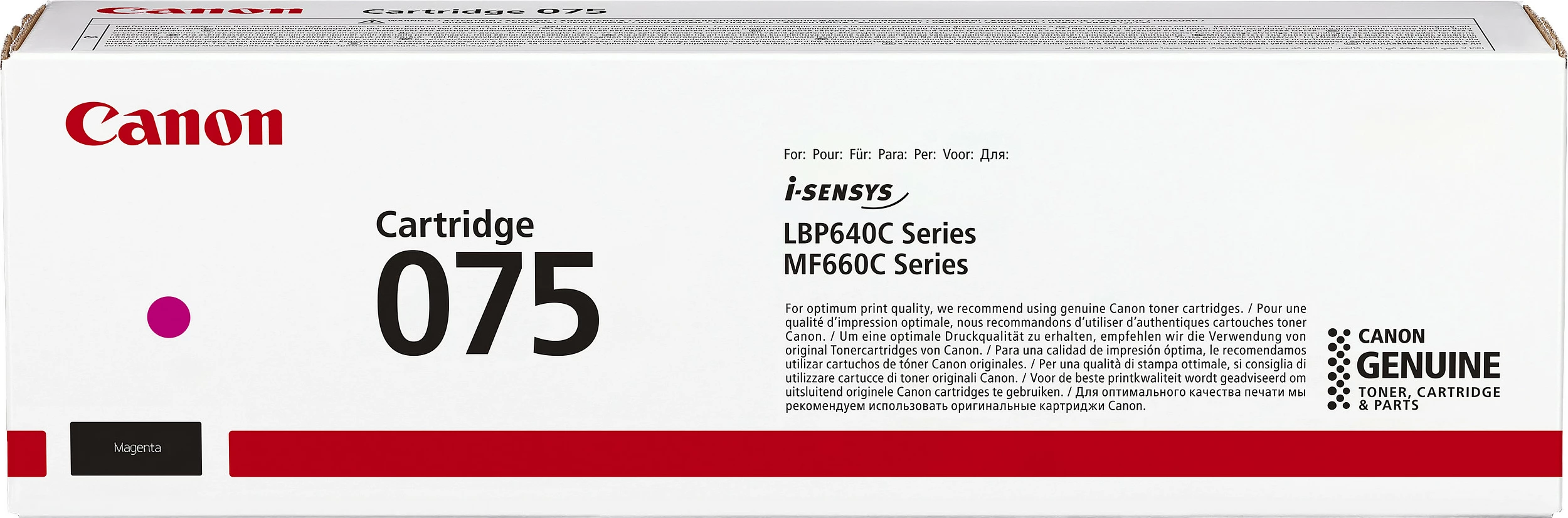 Toner Canon 075 (6363C002), Magenta