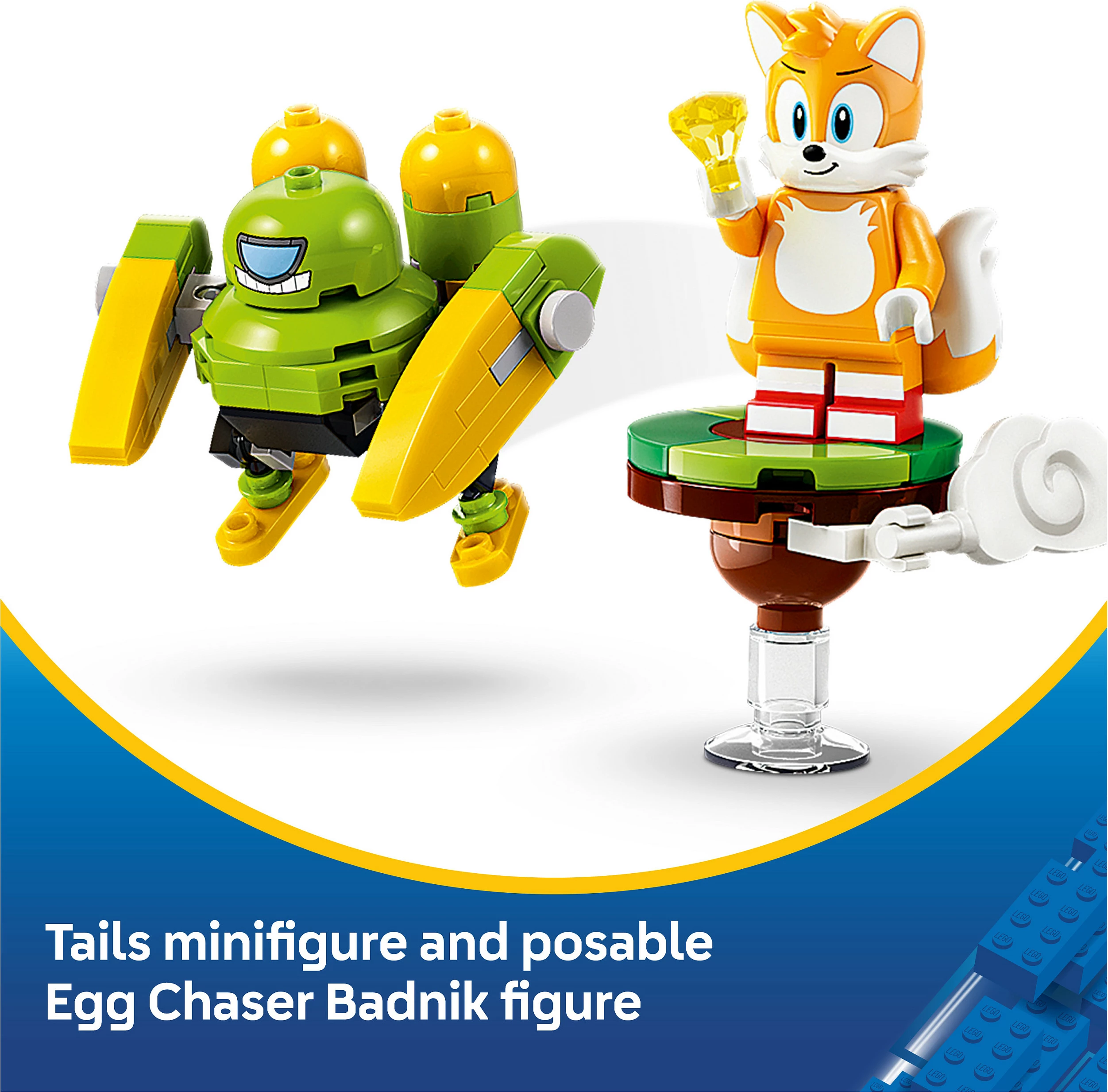 Set ndërtimi LEGO Sonic The Hedgehog 77119 Tails' Tornado-1, 310 copë, multicolor
