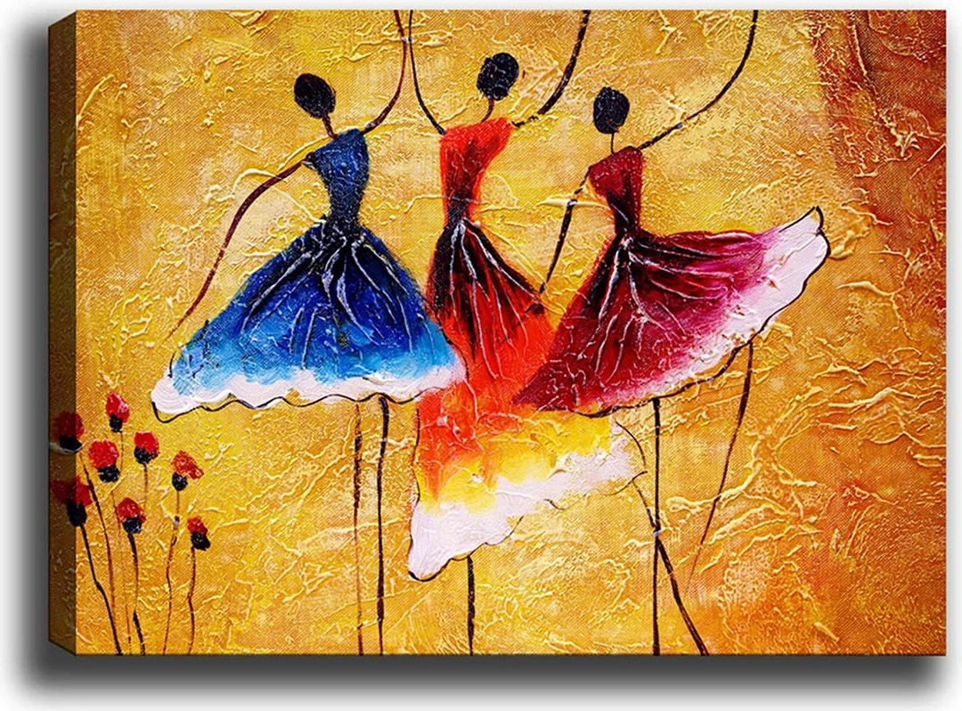 Pikturë dekorative në kanavacë, shumëngjyrëshe, 70x100cm, Wallity, Kanvas Tablo (151)