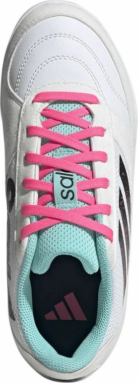 Atlete futsalli për fëmijë adidas, të bardha