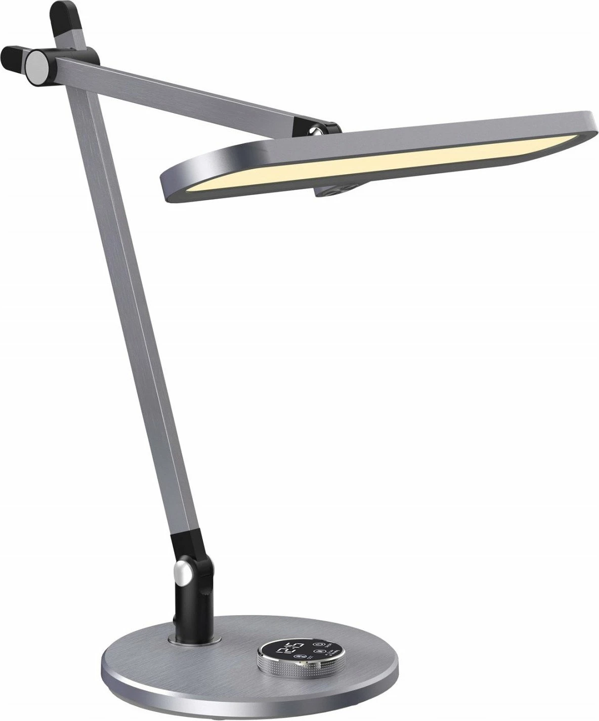 Llambë tavoline Svensson Riga LXBL1892 LED 12W 620lm, gri metalike