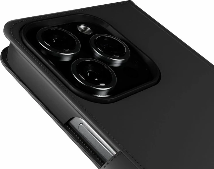 Kuti portofol për iPhone 16 Pro Puro Wallet Detachable MagSafe 2in1, e zezë