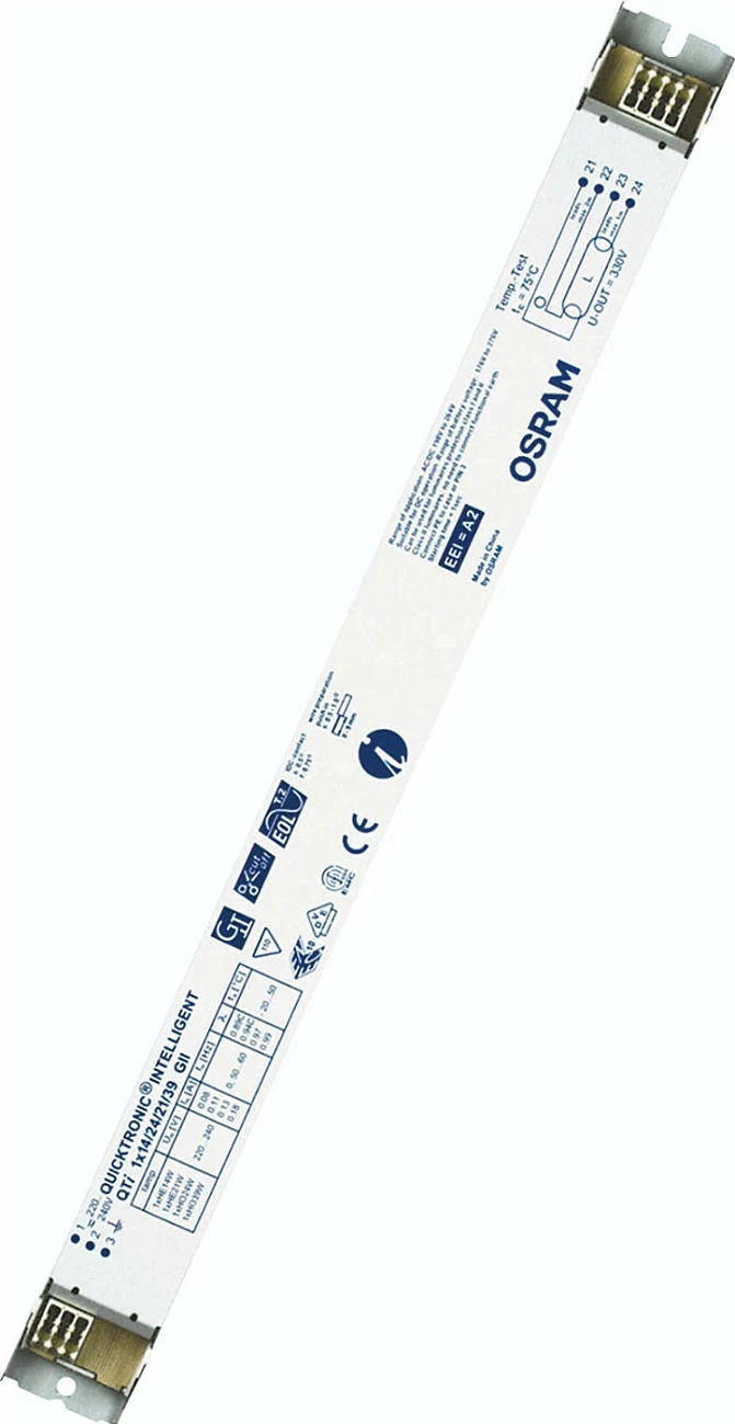 Ballast elektronik OSRAM QUICKTRONIC INTELLIGENT TL5 1x35W/1x49W/1x80W, 220-240V, 1 copë