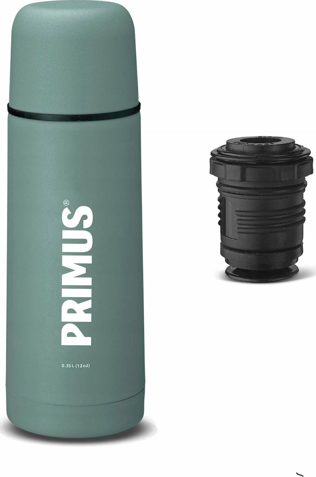 Termos vakum Primus 0.5 L, çelik inox, pa dorezë, gjelbër