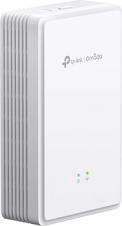 Access point TP-Link Omada EAP625GP-WALL, Wi‑Fi 6, Dual Band 2.4/5 GHz, PoE, i bardhë