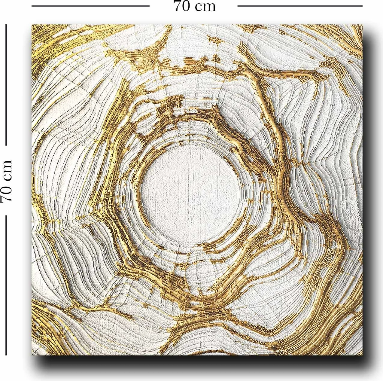Pikturë dekorative në kanavacë, Wallity 7070GSC-004, shumëngjyrëshe, 70x70cm