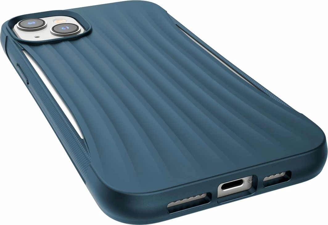 Mbështjellës Raptic X-Doria Clutch për iPhone 14 Plus, MagSafe, Blu