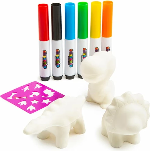 Jacks Colour Your Own Squishems Dino Pals