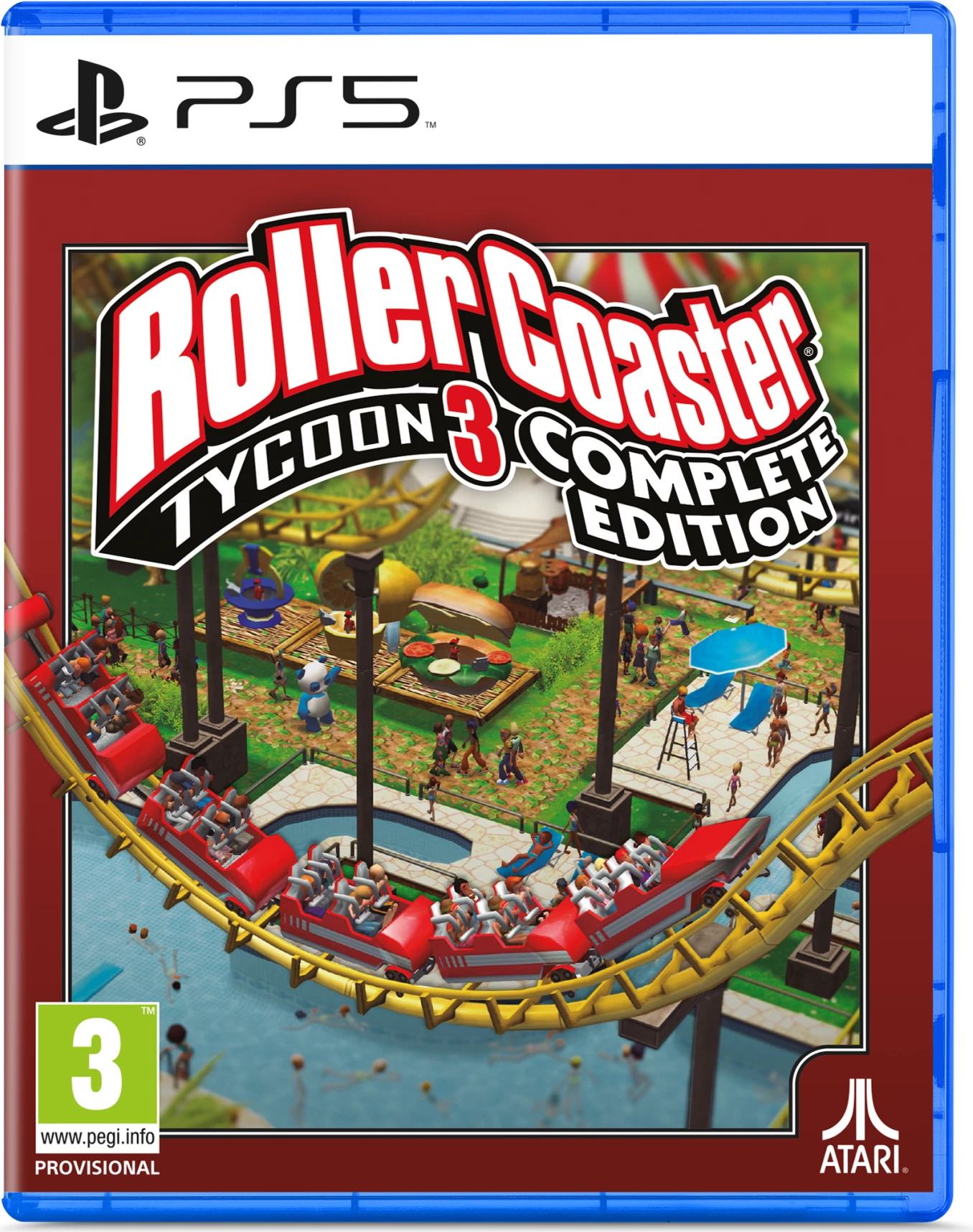Lojë PS5 Atari RollerCoaster Tycoon 3 Complete Edition, PEGI 3
