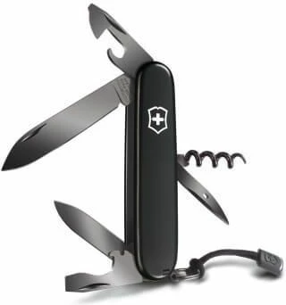 Spartan Onyx Black  Victorinox ,91mm, e zezë