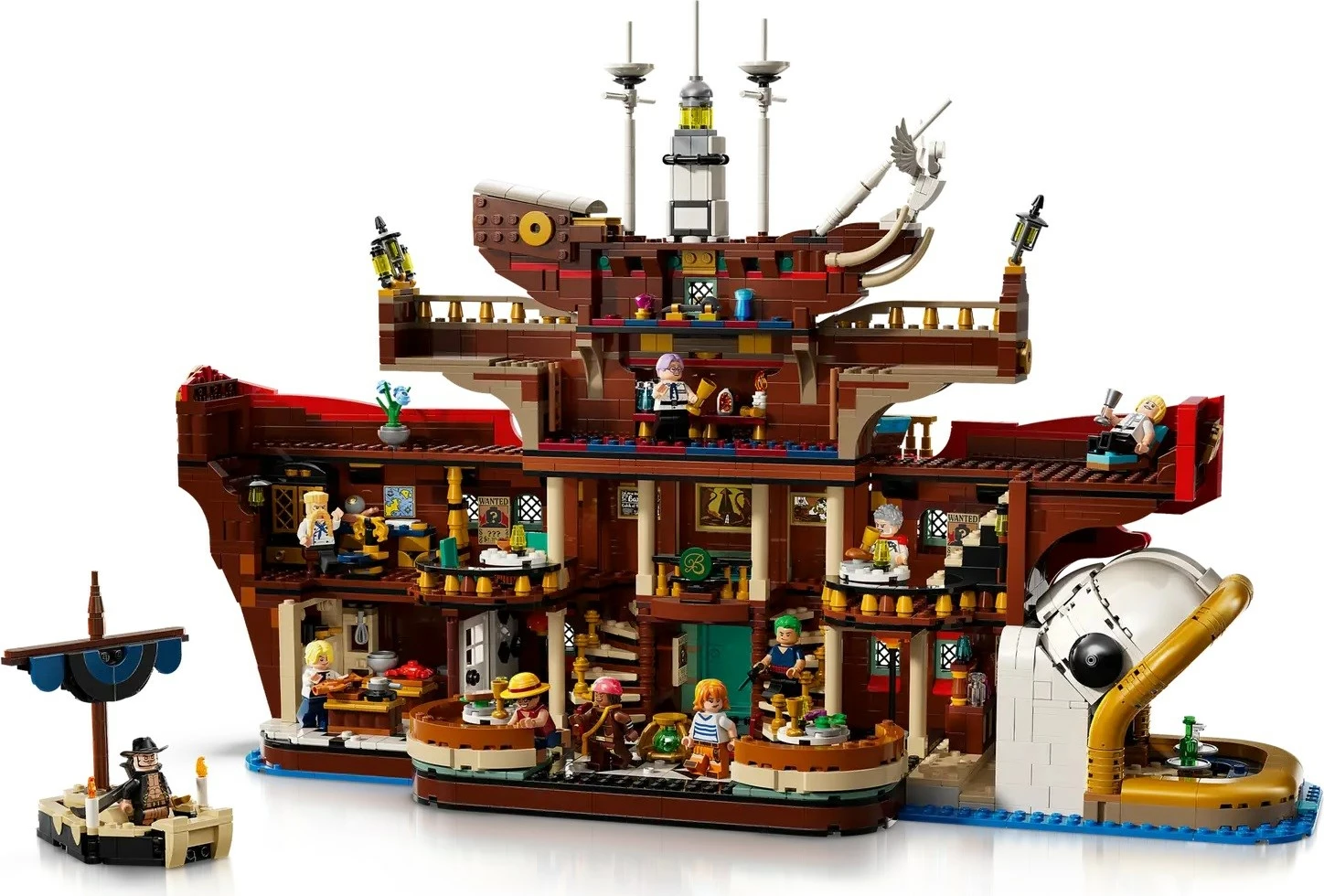 Set LEGO One Piece 75640 The Baratie Floating Restaurant, për të rritur
