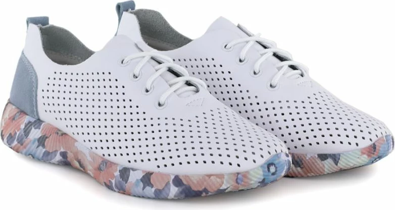 Këpucë të ulëta femra Artiker 58C0586, të bardha