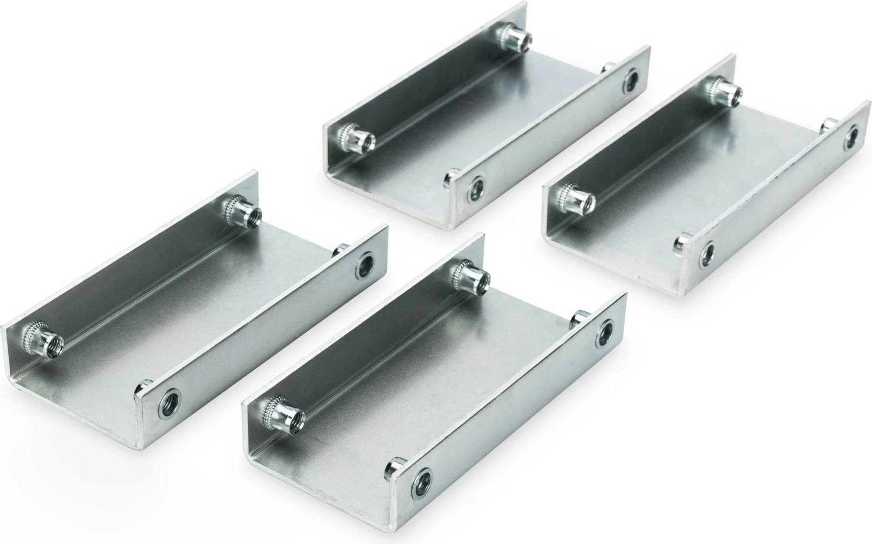 Set lidhës kabineti rrjeti Digitus Anreihverbindungsset për Unique/Dynamic 4 copë, metalik