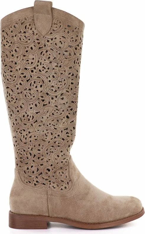 Çizme për femra S.Barski HY61-8023, bezhë