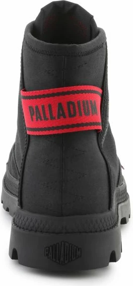 Këpucë të larta Palladium unisex, të zeza