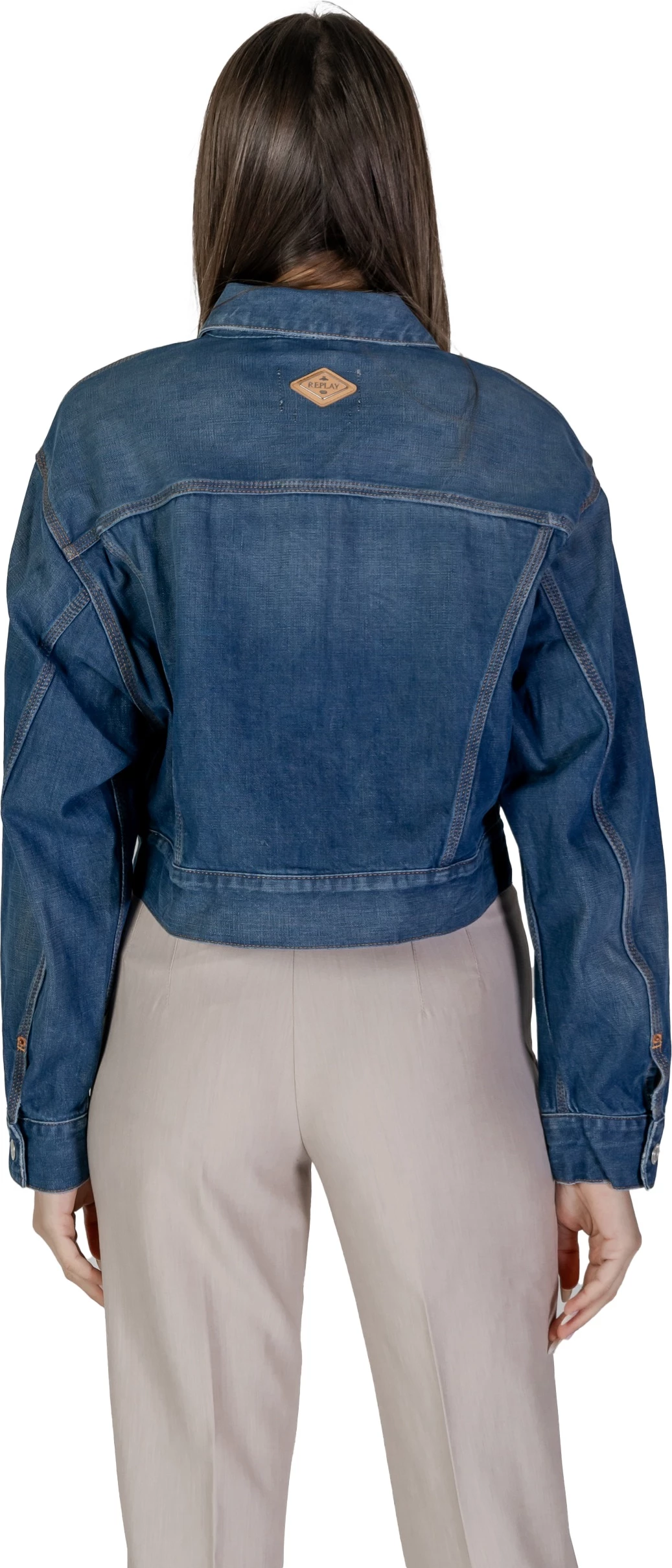 Jakne për femra Replay W7968.000.878 893, denim [Madhësia: XS]
