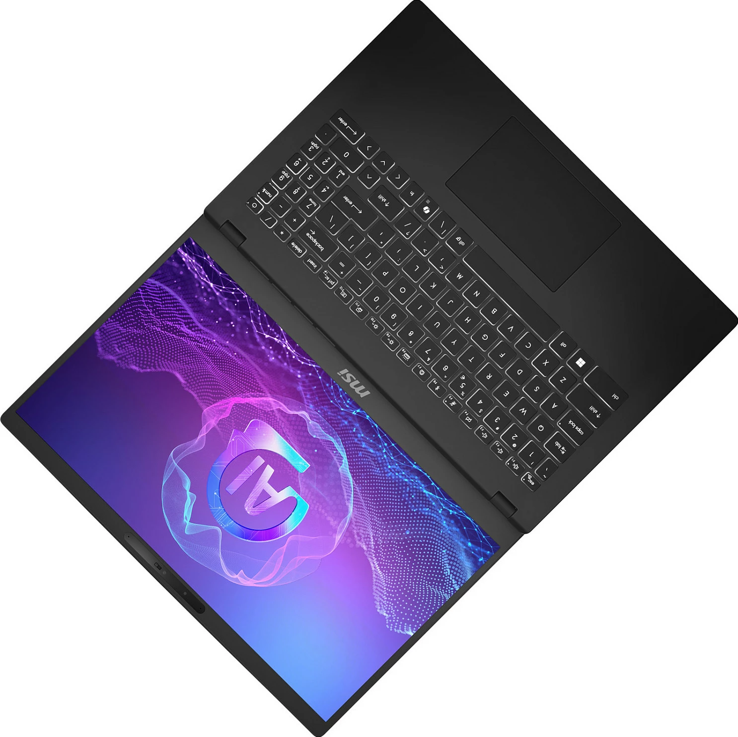 Laptop MSI Modern 15 H AI C2HMG-288FRNN, Core Ultra 5 225H, 16GB RAM, 512GB SSD, Windows 11 Pro, tastierë AZERTY FR, i zi