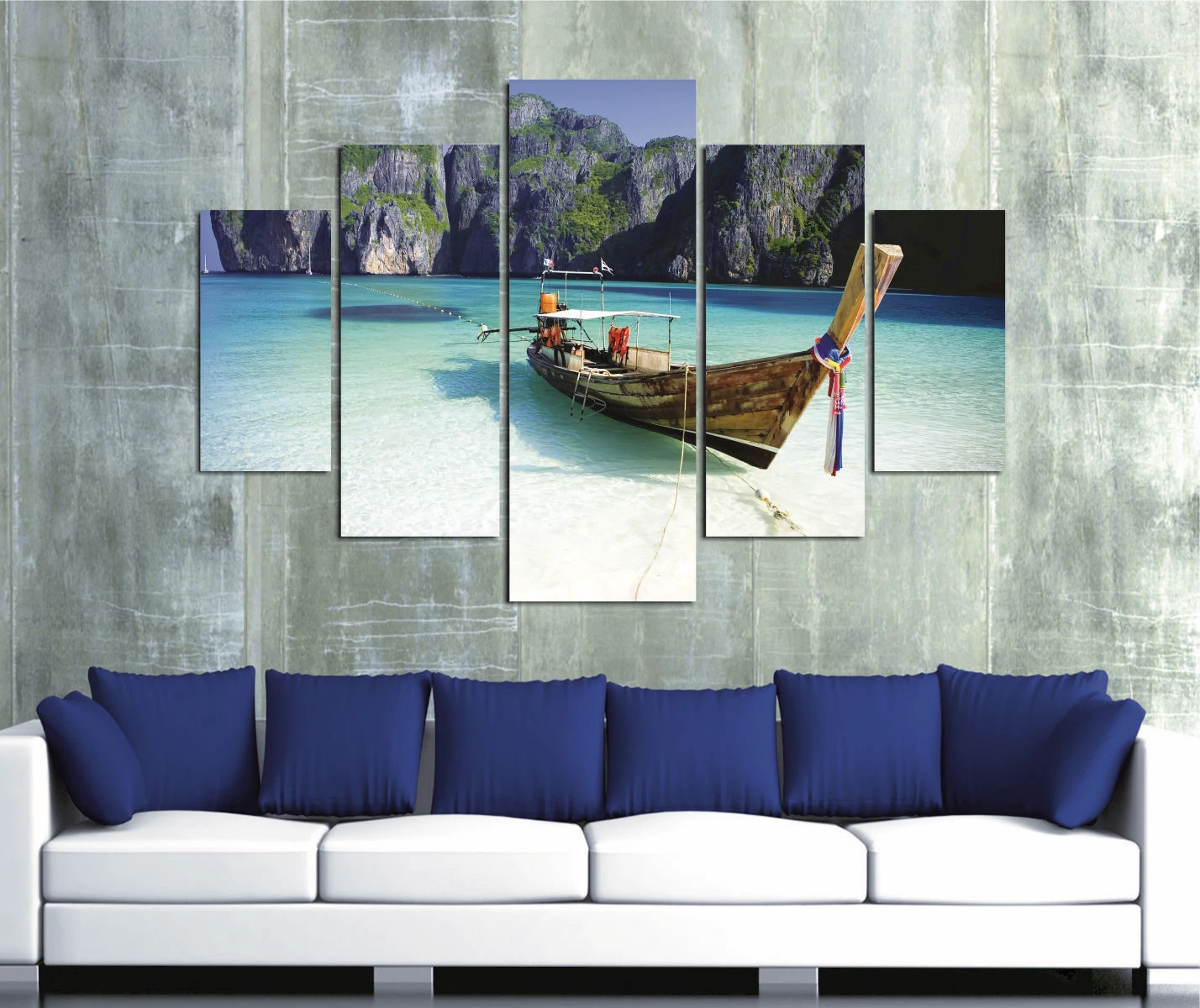 Pikturë dekorative MDF, 5 pjesë, Wallity, ST057