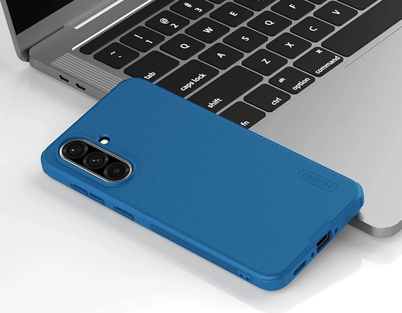 Mbështjellës Nillkin Super Frosted Shield Pro për Samsung Galaxy A36 5G, Blu