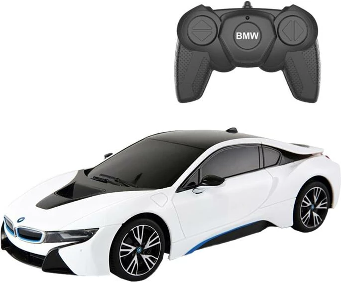 Makine me telekomandë RASTAR BMW i8, 1:18, e bardhë