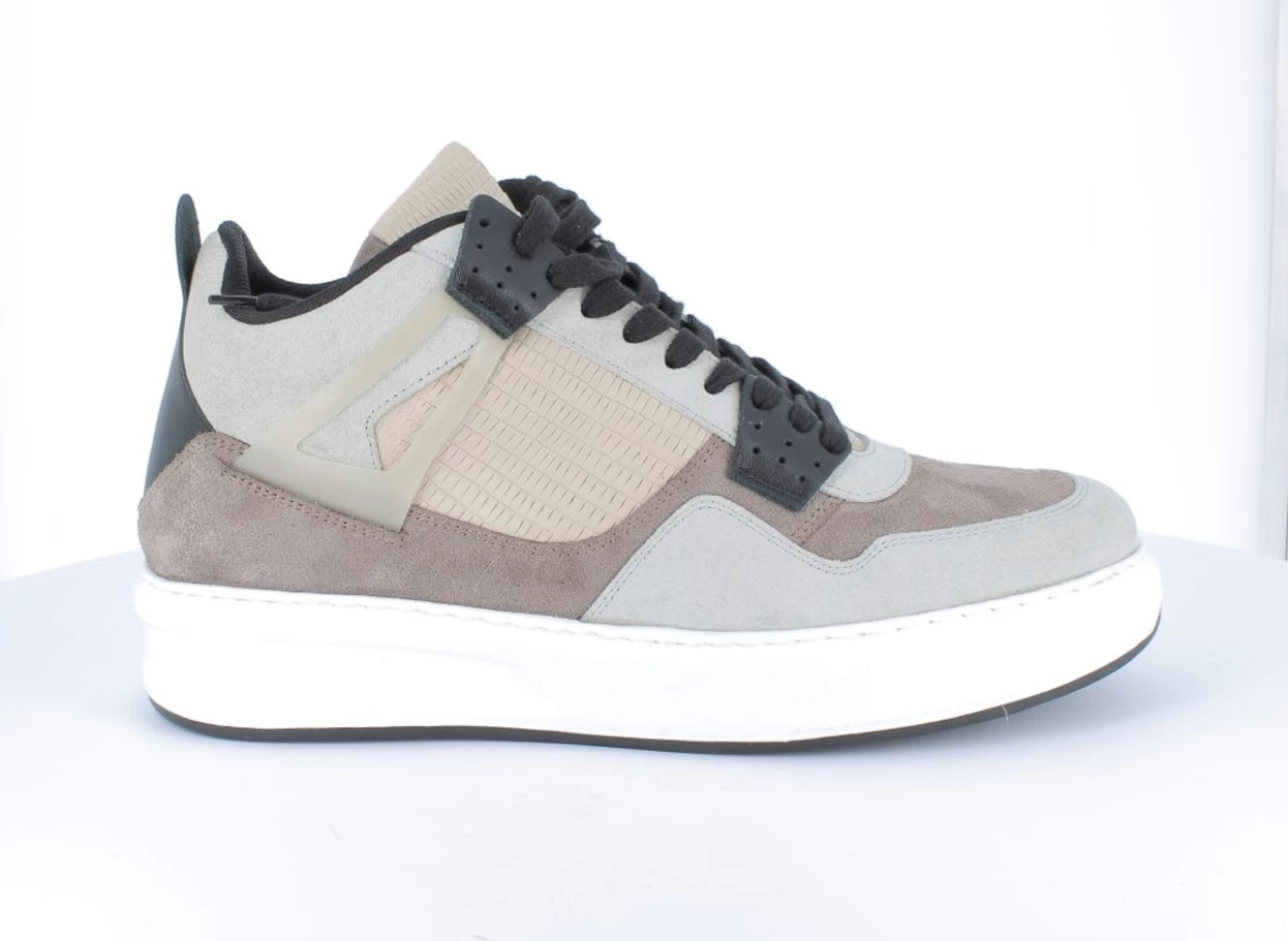 Patika të fella për meshkuj BASKETS030, hiri