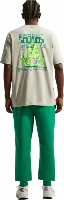Pantallona sportive Nike Club BB Jogger meshkuj, të gjelbra [Madhësia: M]