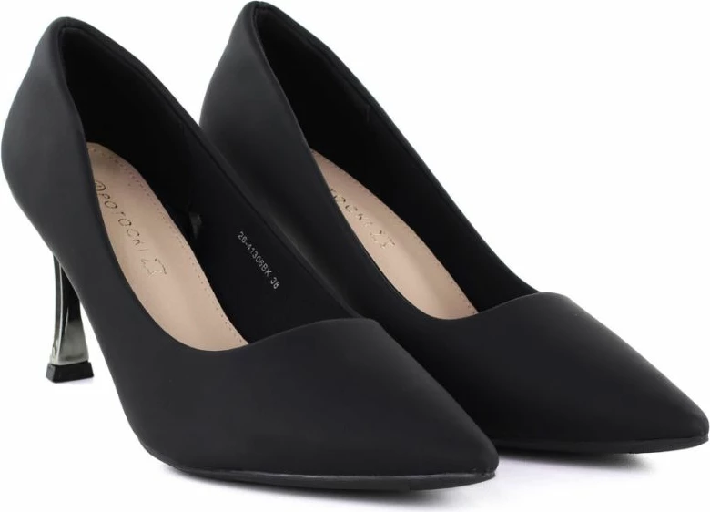 Këpucë me take Potocki NI41306, të zeza