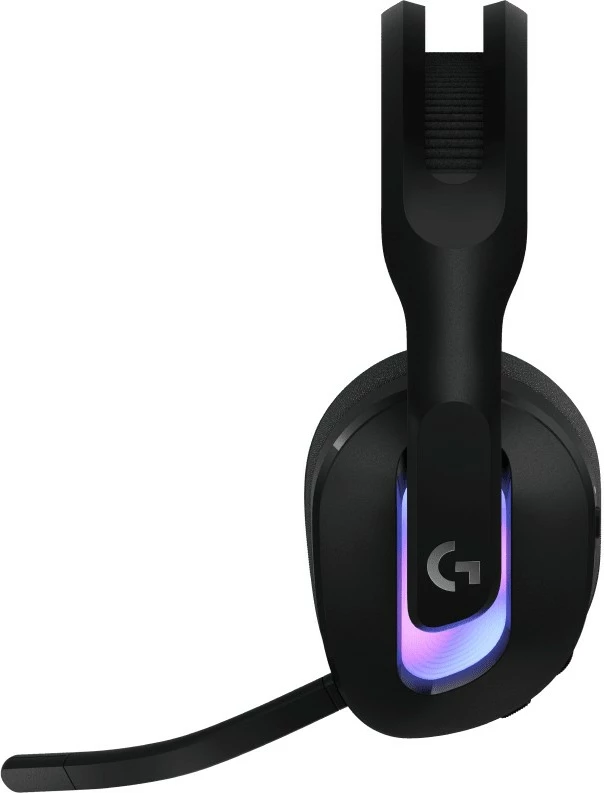 Kufje gaming Logitech VOSS CDM, wireless, Bluetooth 5.3, 1500 mAh, me ndriçim, e zezë