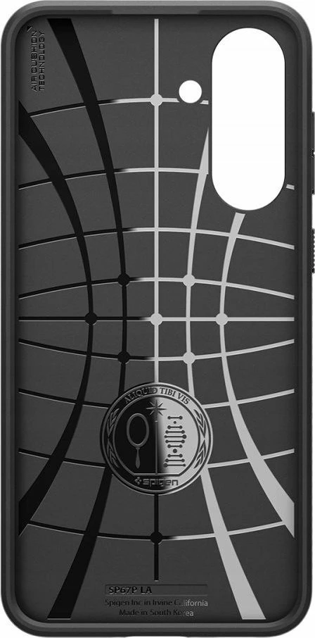 Mbështjellës Spigen Liquid Air për Samsung Galaxy A36 5G (ACS09199), TPU, Air Cushion, karikim pa tela, i zi mat