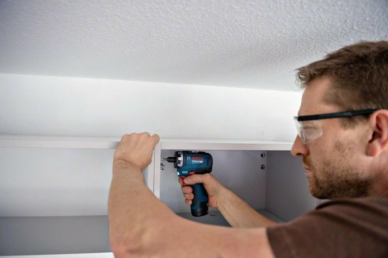 Kaçavidë elektrike Bosch GSR 12V-35, brushless, 3Ah, 12V, keyless, zi/blu/e kuqe