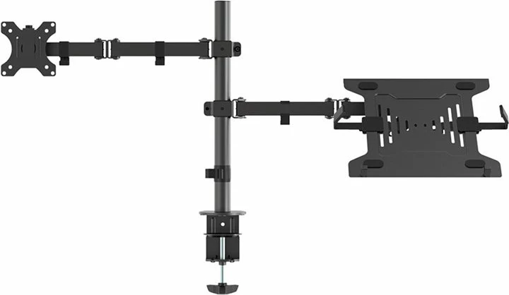 Mbajtëse tavoline për monitor dhe laptop Neomounts FPMA-D550NOTEBOOK, e zezë