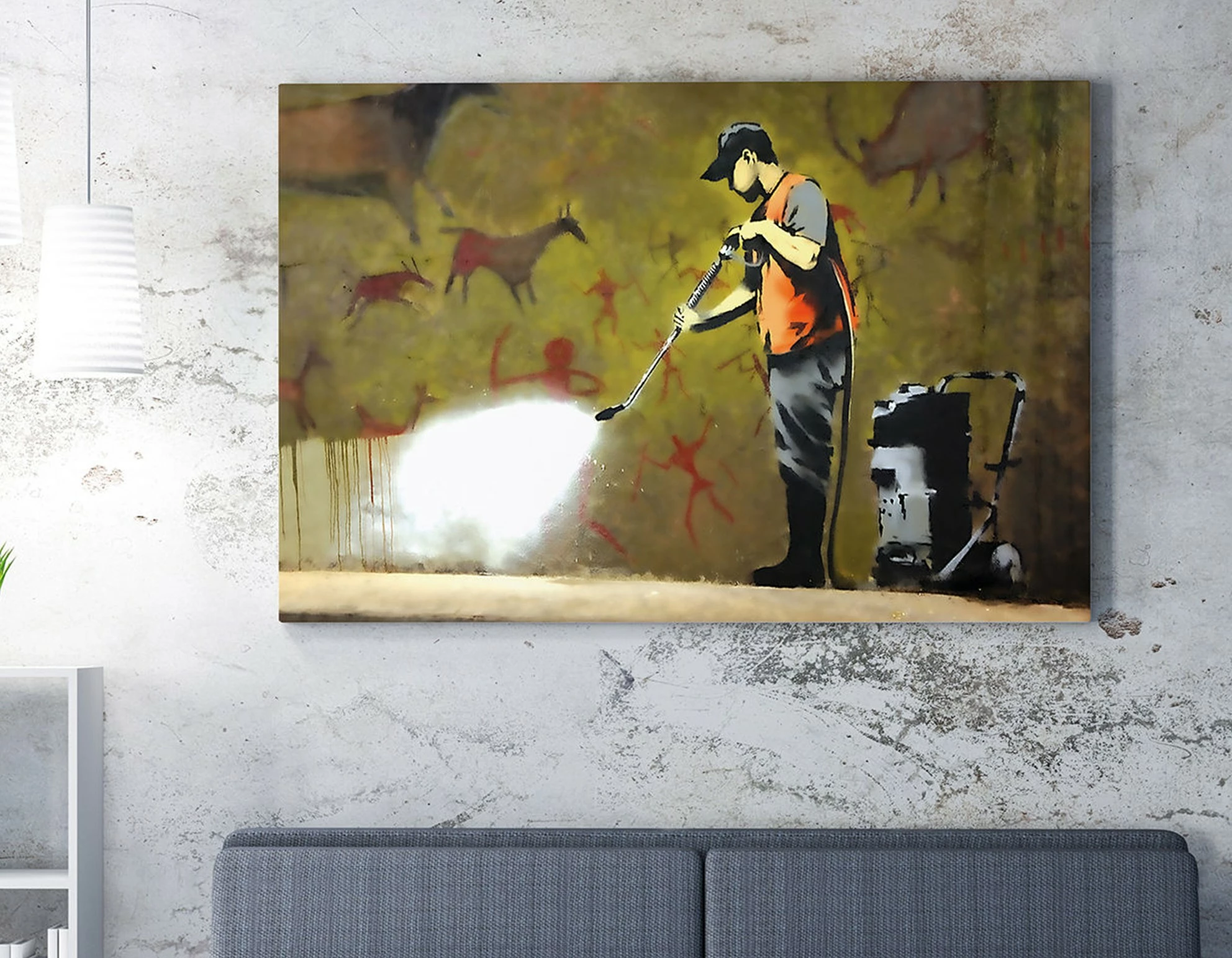 Pikturë dekorative në kanavacë, Wallity WY130, shumëngjyrëshe, 70x100cm