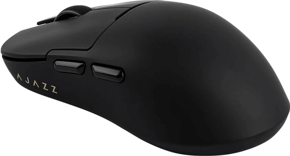 Maus pa kabllo Ajazz AJ159 APEX, PAW3950, 42000 DPI, 8000Hz, me Dock karikimi, i zi