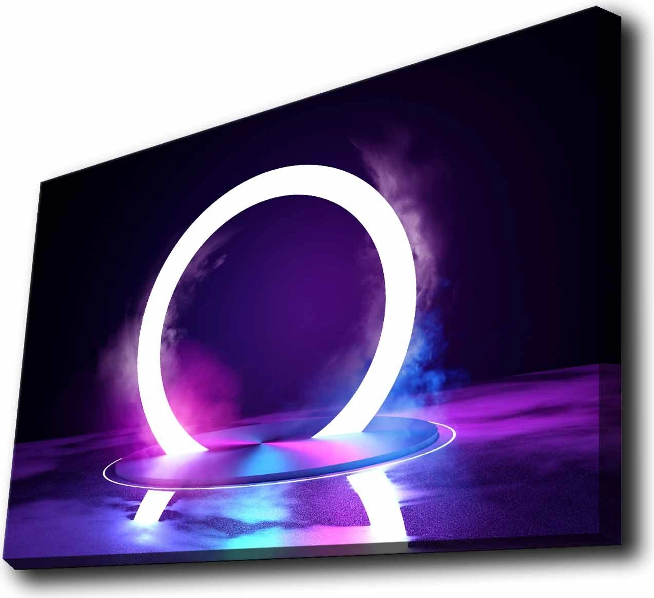 Pikturë dekorative me LED, shumëngjyrëshe, 45x70cm, Wallity 4570KTLGDACT-004