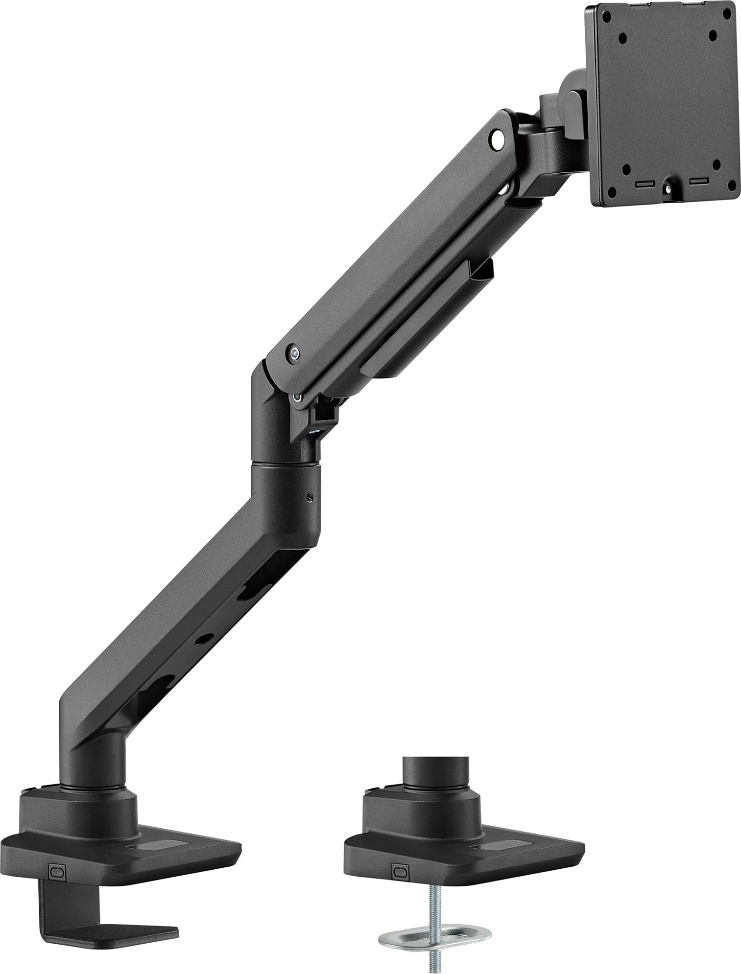 Mbajtëse tavoline për monitor Equip, 17"-49", gaz-spring, VESA 75x75/100x100, 20 kg, e zezë