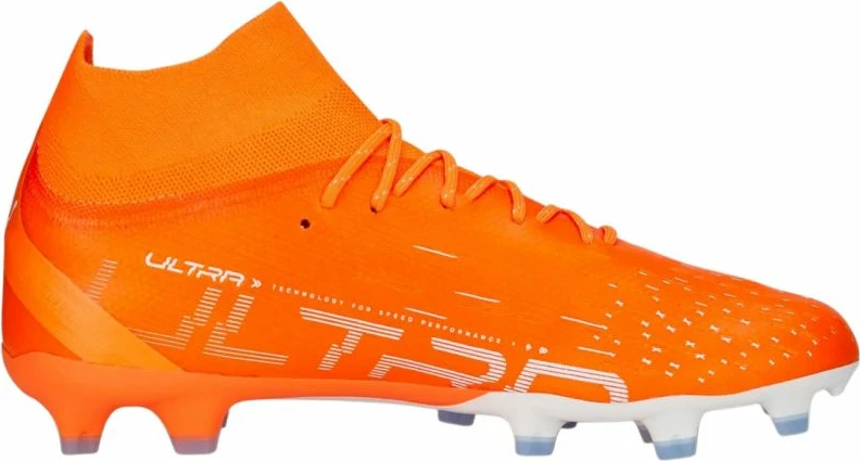 Atlete futbolli Puma Ultra Pro për meshkuj, portokalli