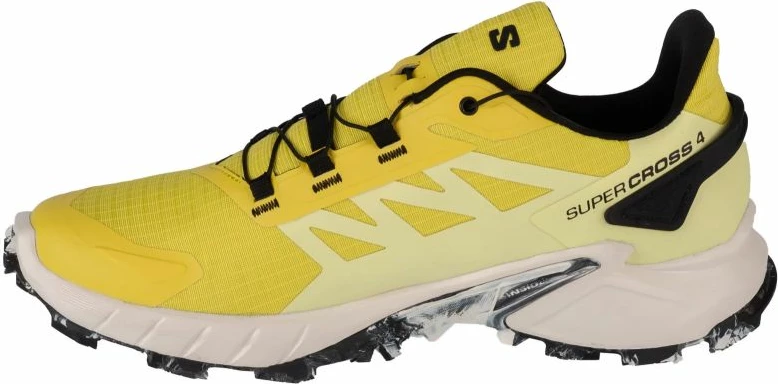 Atlete për vrapim për meshkuj Salomon Supercross 4, të verdha
