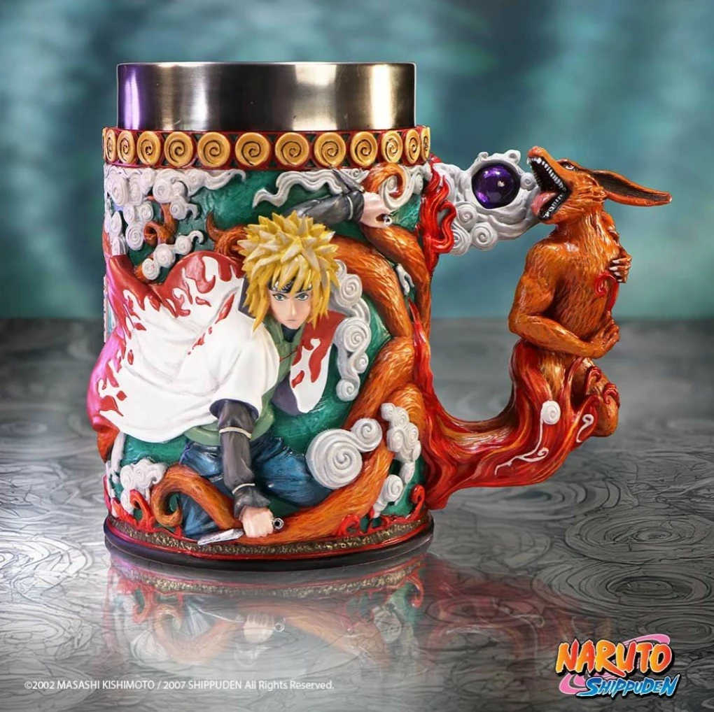 Kupë koleksionuese NEMESIS NOW Naruto Shippuden Minato Namikaze 18 cm, resin me insert inoxi, në kuti dhurate