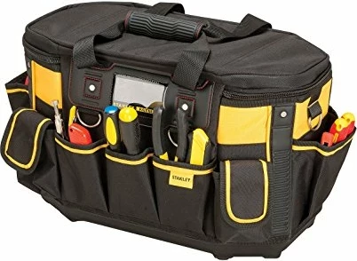 Torbë mjetesh Stanley Fatmax FMST1-70749, 18\" (50x30x29 cm), e zezë/verdhë