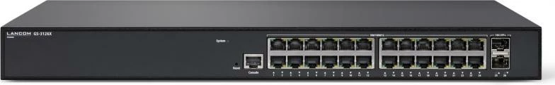 Switch LANCOM GS-3126X 24 porta Gigabit, 2x SFP+ 10G, Layer-3 bazik