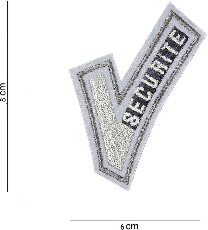 Emblema pëlhure Fostex Garments Patch Securite reflective #5013