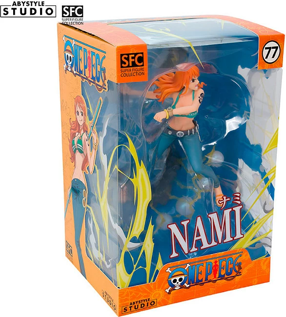 Figurinë Abystyle Studio SFC One Piece Nami, shumëngjyrëshe