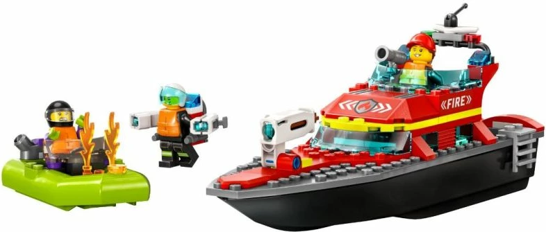 Lodra LEGO City për fëmijë, Fire Boat