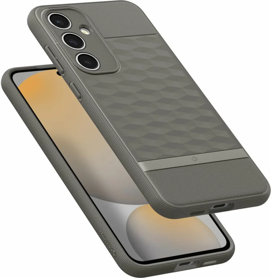 Mbështjellës për celular Spigen Caseology Parallax për Samsung Galaxy S24 FE, Gri
