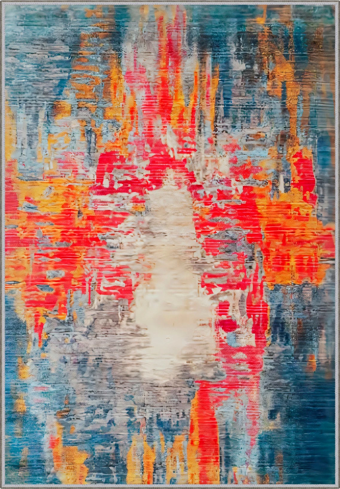 Qilim (80x150) Conceptum Hypnose, Wookece317, ngjyra të përziera