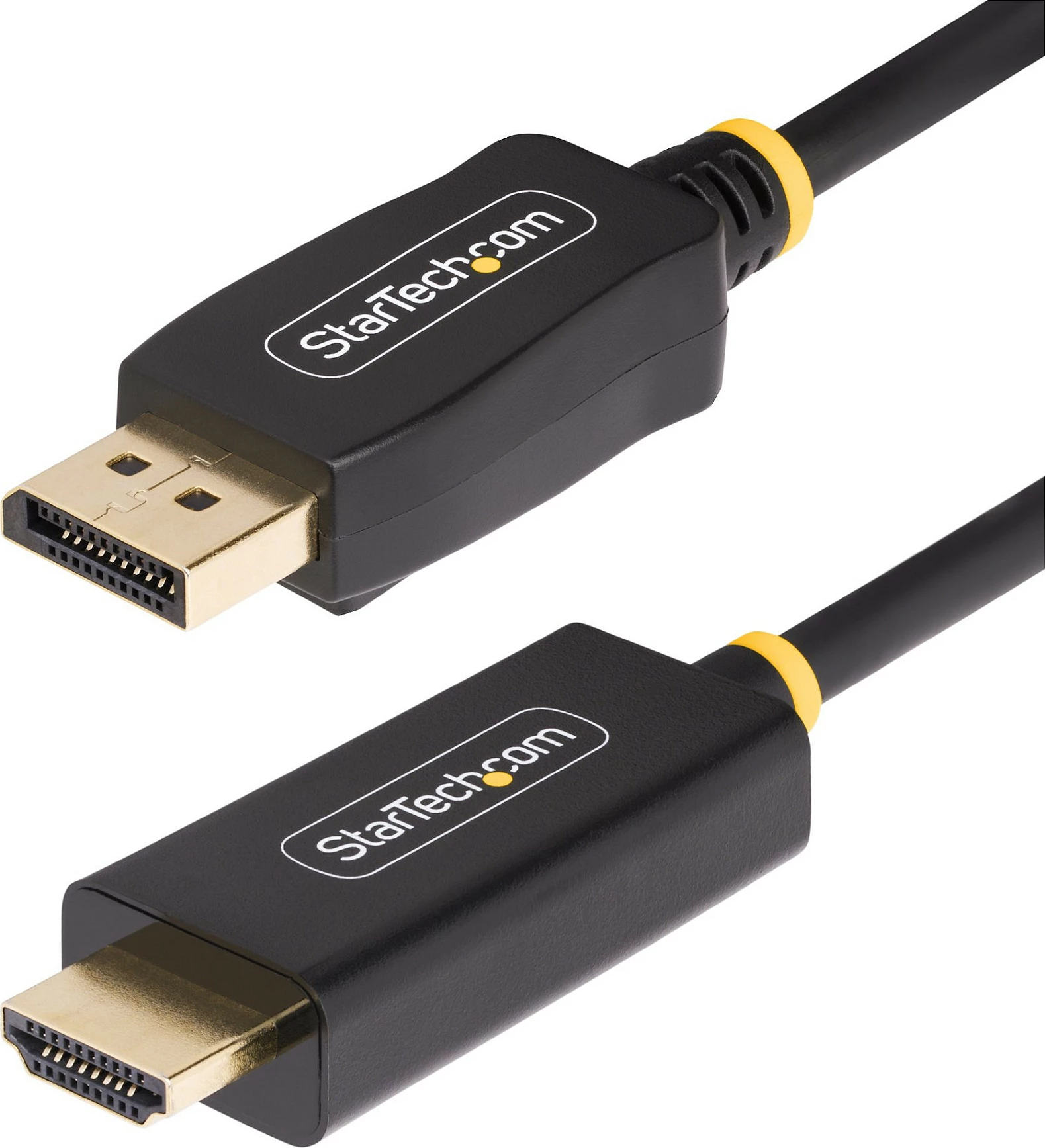 Kabllo adapter DisplayPort në HDMI StarTech, 2m, 4K 60Hz HDR, aktive, e zezë