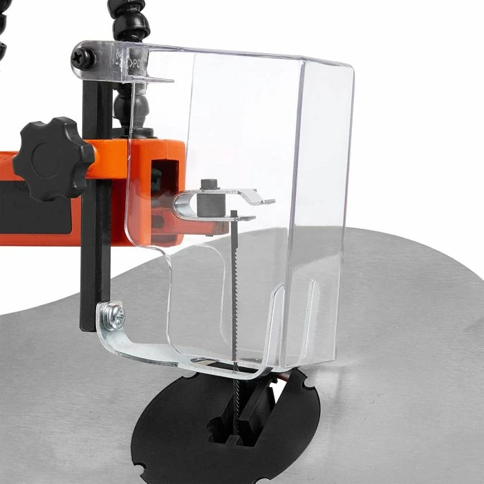 sharrë scroll VONHAUS 3500180 405mm me dritë LED, portokalli/zezë